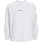 Jack & jones Junior Paita 'JORVESTERBRO' musta / valkoinen