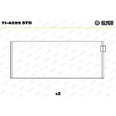 GLYCO Kiertokangen laakeri 71-4289 STD