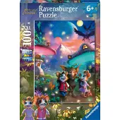 Ravensburger Musse & Helium The Enchanting Mushroom Town 100P - Multi/patterned - ONE SIZE