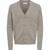 Only & Sons Onsray Reg Ls Cardigan Knit Frml - Beige - XL