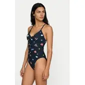 Seafolly V Neck One Piece - Navy - 44