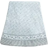 Chamois - Simmi Pöytäliina Ø220 cm Dusty Blue