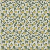 Ekelund - Citroner Pöytäliina 145x145 cm Keltainen