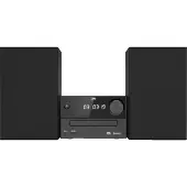 JVC UX-C25DAB, Kodin mikroaudiojärjestelmä, Musta, 1 levyt, 14 W, 30 - 20000 Hz, DAB+, FM (UXC25DAB)
