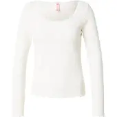 Hunkemoller Pyjamapaita lila / luonnonvalkoinen
