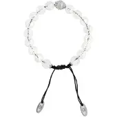 Wildcat Rock Beatz - 160 mm, Perles en cristal blanc
