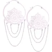 Wildcat La Fleur Hoops<!--6409666abfc69--> - Hopeinen metalli