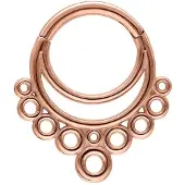 Wildcat Bubble Septum Clicker<!--63e096d4ee39e--> - Ruusukultainen metalli
