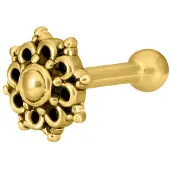 Wildcat Mandala Earbarbell<!--640964500b08e--> - Kultainen metalli