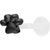 Wildcat Little Paw Screwing Labret<!--63dd035d89d55--> - Musta metalli