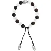 Wildcat Rock Beatz - 190 mm, Wood &amp; White Crystal Pearls