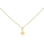 Wildcat Polar Star Necklace - kaulakoru - Kultainen metalli