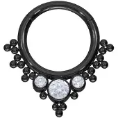 Wildcat Crystal Bindi<!--63eb0af32d9bd--> - Musta metalli