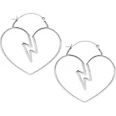 Wildcat Heartbreaker Hoops<!--63da6ff025f28--> - Hopeinen metalli