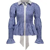 Y.A.S. Yasbekka Ls Smock Shirt - Blue - 34