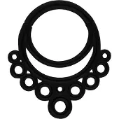 Wildcat Bubble Septum Clicker<!--63e096d4ee39e--> - Musta metalli