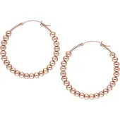 Wildcat Bubble Hoops - Korvakorut - Ruusukultainen metalli