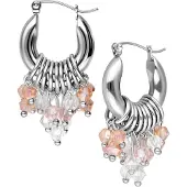 Wildcat Glamour Hoops - Korvarenkaat (pari) - Hopeinen metalli