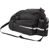 Vaude Silkroad pyörälaukku L i-Rack , musta