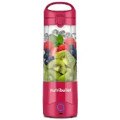 NutriBullet portable battery-powered blender NBP003MA magenta 475 ml Tritan with USB-C charger and 4-point stainless steel blade (0C22300095)