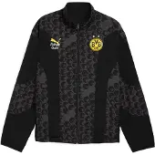 Puma Urheilutakki 'Borussia Dortmund' keltainen / tummanharmaa / musta / valkoinen