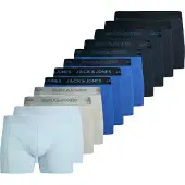 Jack & Jones Bokserishortsit 'JACCooper' sininen / marine / vaaleansininen / meleerattu harmaa