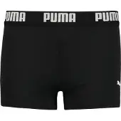 Puma Boys Logo Trunks 1P - Black - 128