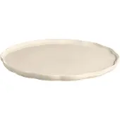 Emile Henry Madeleine tarjoiluvati Cream, pyöreä