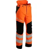 Husqvarna Technical High Viz -turvahousut - XXL 62/64