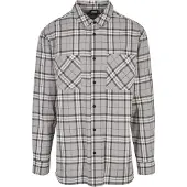 Urban Classics Oversized Check Pitkähihainen Kauluspaita