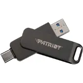 Patriot – Patriot Rage R550 512GB, USB stick (black, USB-A and USB-C 3.2 Gen 1) (PE512GR550DSAD)