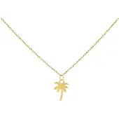 Wildcat Palm Necklace - kaulakoru - Kultainen metalli