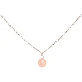 Wildcat Little Smiley Necklace - kaulakoru - Ruusukultainen metalli