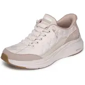 SKECHERS for woman. 150404 Slip-Ins Sneakers: Contour Foam beige (37), Fabric, Flat, Laces, Casual