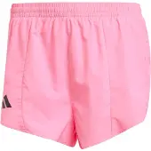 Adidas Urheiluhousut 'Adizero Essentials' vaalea pinkki / musta