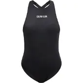 Calvin Klein Swimwear Uimapuku 'INTENSE POWER' musta / valkoinen