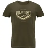 Woodline T-shirt Wilderness Creek Green S