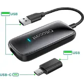 Ottocast Play2Video Plus Wireless CarPlay / Android Auto Adapter