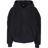 Urban Classics Oversized Sherpa Kokovetoketjullinen Collegepaita
