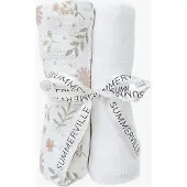 Summerville Organic Musliiniviltti 2-pack, Blossom