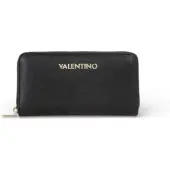 Valentino for woman. VPS9WG155 Logo wallet black (OSFA), Casual, Polyurethane
