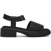 Calvin Klein Chunky Sandal Lth Mg - Black - 41