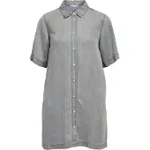 Object Objframe 2/4 Re Denim Dress Noos - Grey - S