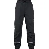 Lindberg Kids' Melbourne Softshell Pants Black Sadehousut 110