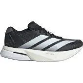 Adidas Juoksukengät 'Adizero Boston 13' vaaleanharmaa / musta / valkoinen