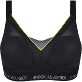 Shock Absorber Active Shape Support Bra 015F - Black - E x 75