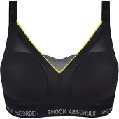 Shock Absorber Active Shape Support Bra 015F - Black - C x 85