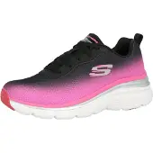 SKECHERS Matalavartiset tennarit 'FASHION FIT' vaaleanpunainen / musta