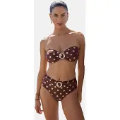 Love & roses Bikinitoppi beige / ruskea