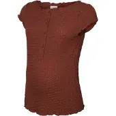 Mamalicious Mladine Lia Cap Jrs Top 2F - Burgundy - XL